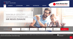 Desktop Screenshot of brg-immo.de